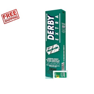Extra 100 Count Double Edge Razor Blades   Perfect for Sensitive Skin Shaving