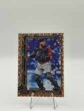 2025 Topps Holiday #H181 Adrian Del Castillo Gold Holiday Lights