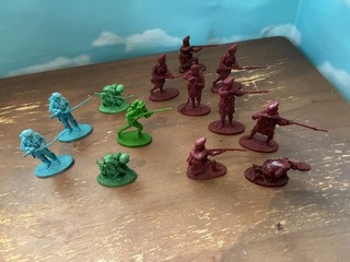 Barzso F&I War Rangers and British Figures