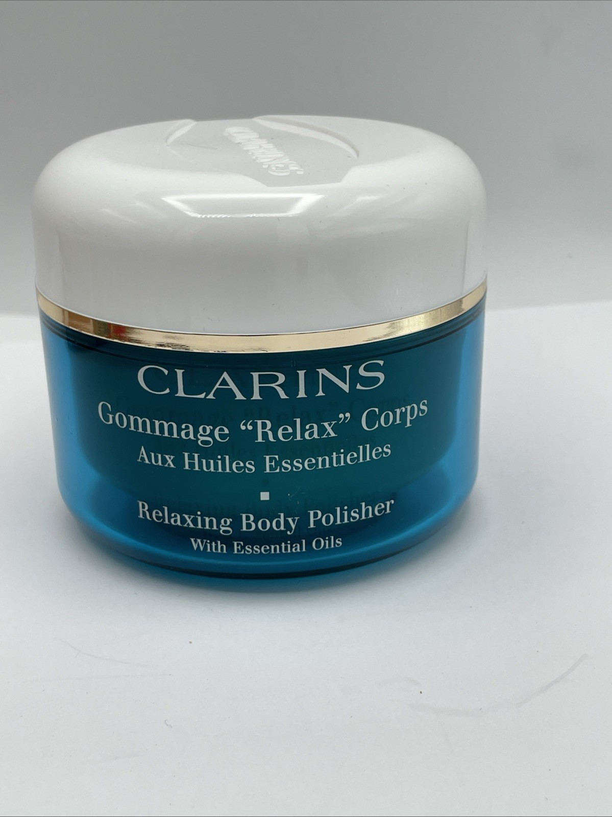 Clarins Relaxing Body Polisher 8.8 Oz Anti Aging Skin Full Size New Vintage Seal