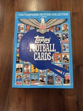 Vintage Topps Football Cards Book Picture Collection History 1956-1986