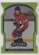 2020-21 Upper Deck Allure Rookie Green Quartz 10/99 Alexander Alexeyev #86 0x1