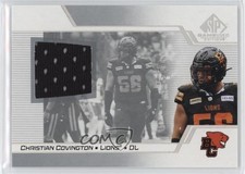 2025 SP Game Used Edition CFL Jersey Christian Covington #CFL-CC l5j