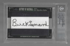 2012 Leaf Cut Signature Edition Trading Cards 10