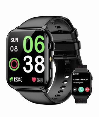 Men's Smartwatch: 1.91'' AMOLED, LED flashlight, 7-day battery, 120+ sports, IP68