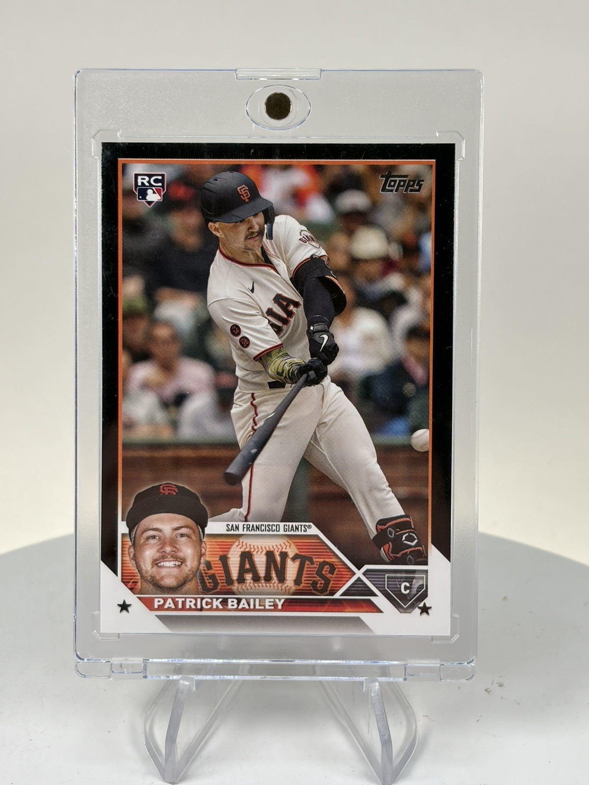 2023 Topps Update Series ROOKIE Black Border /72 Patrick Bailey #US8 - Giants