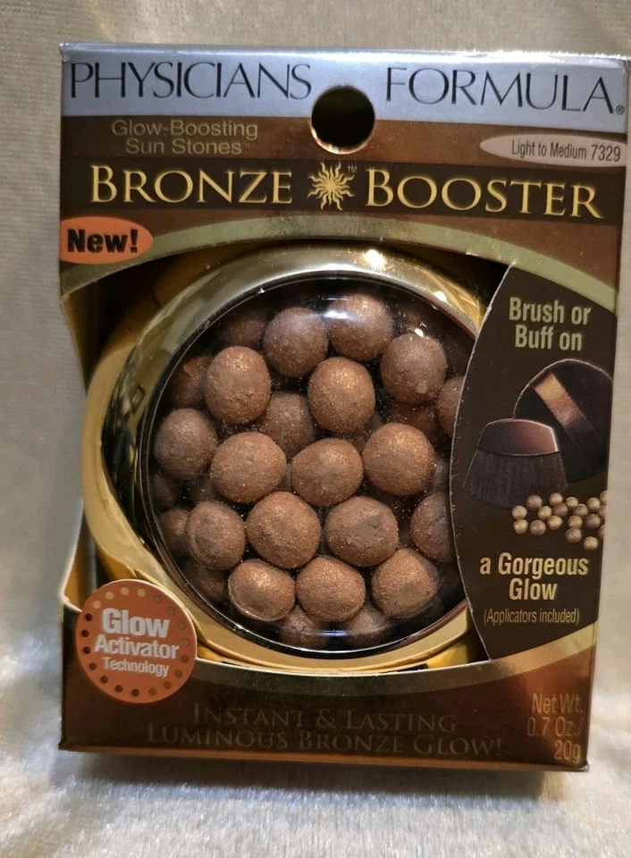 PHYSICIANS FORMULA Bronze Booster Glow Boosting Sun Stones Light Medium 7329 SHM - Image 2 of 4
