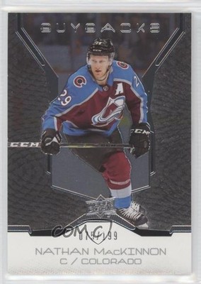 2019-20 Upper Deck Buybacks 75/199 Nathan MacKinnon #24 00d2