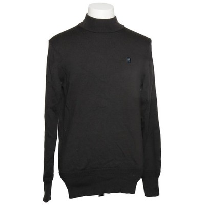 G-Star Raw, Rollkragenpullover, Größe: L, PREMIUM CORE MOCK KNIT, Schwarz #TOU