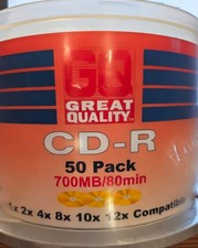 CD-R 50 pack 700MB/80min - 50 Pack Spindle - NEW in packaging