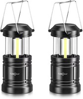 Campinglampe Batteriebetrieben Tragbar Ultrahell Faltbare HäNgelampe 2 StüCk