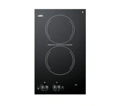 Summit Appliance 12'' 120-V Electric Cooktop in Black 2 Elements - Missing Manual