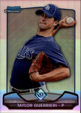 2013 Bowman Chrome Rising Through the Ranks Mini #TG Taylor Guerrieri Card