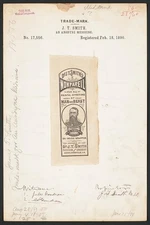 J. T. Smith for Dr. J. T. Smith's Nonpareil brand An Anodyne Medicine