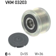 SKF Generatorfreilauf für Porsche 718 Boxster 982 2.0 S 2.5 981 GTS 3.4 991 3.8