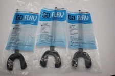 3 GO.FLAV FLAVORED MOUTHGUARD FOR FOOTBALL MOGO SPORT FRUIT PUNCH FITS ALL SIZES
