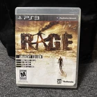 Rage Anarchy Edition PlayStation 3 PS3 Missing Manual