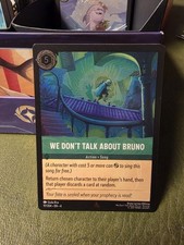 We Don't Talk About Bruno - 97/204 - Rare - Cold Foil Disney Lorcana