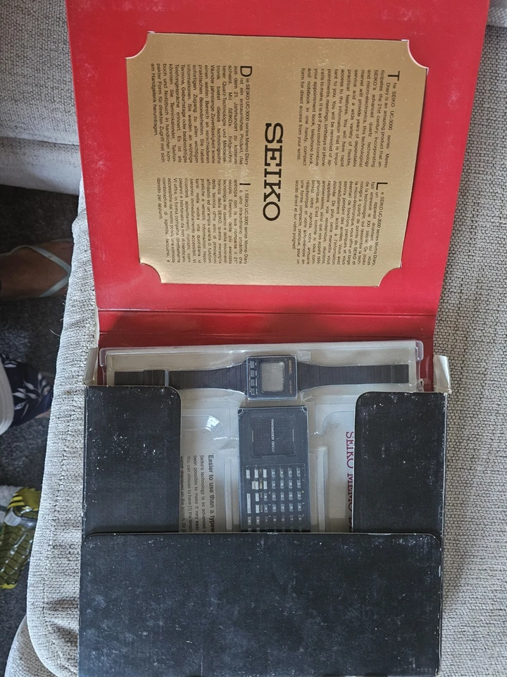 UC-3000 SERIES SEIKO MEMORY DIARY - Image 3 of 4