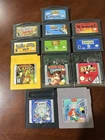 Nintendo Game Boy & Game Boy Advance Games Lot Donkey Kong Rugrats Disney Action