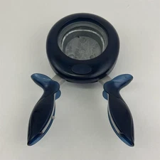Blue Fiskars Circle Squeeze Paper Punch Crafting
