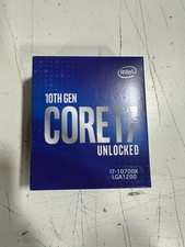 Intel Core i7-10700K Processor (5.1 GHz, 8 Cores, Socket LGA1200