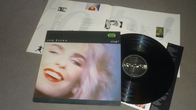Sam Brown - Stop! - A&M 395195-1 Holland 1988 Booklet Original Inner Sleeve - EX