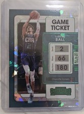 2021-22 Panini Contenders - Game Ticket Green Ice #6 LaMelo Ball