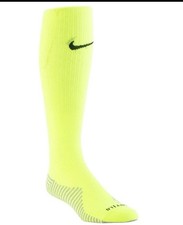 NIKE MATCHFIT SOCCER KNEE-HIGH SOCK Unisex Neon Small Youth5y -7y Men  s 6 - 8