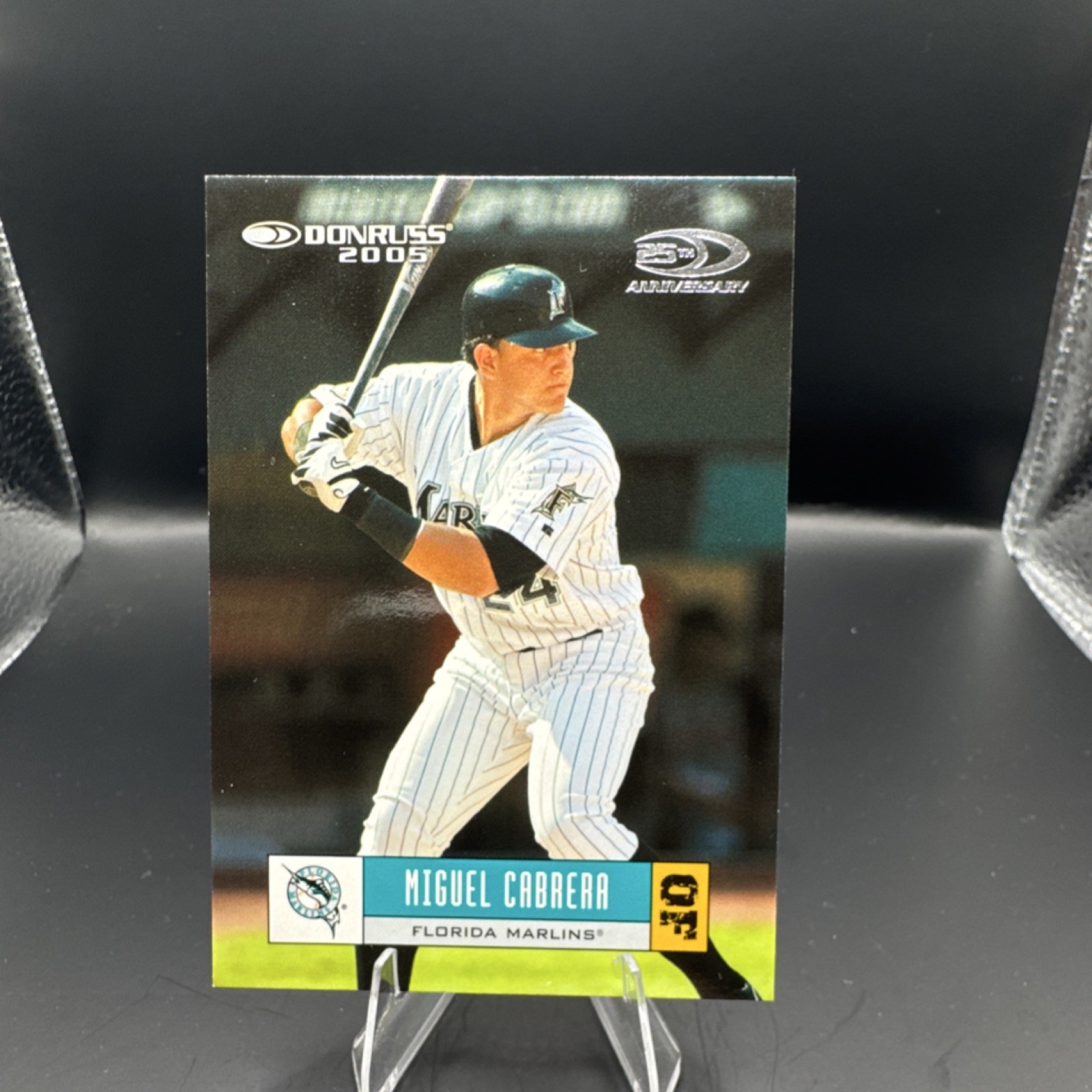 2005 Donruss #197 Miguel Cabrera 17/25 25th Anniversary Issue