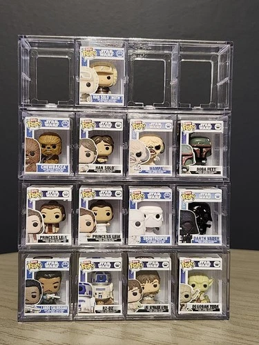 Funko Bitty Pops Star Wars Lot w/ Cases