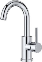 Wasserhahn Bad Hoch 360° Drehbar Edelstahl Waschtischarmatur