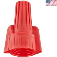 Easy-Twist Winged Wire Connector, Standard Type, 18-8 AWG Wire Range, 600V, R...