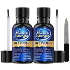 Toenail Fungus Treatment with 25 Undecylenic Acid, Toe Black