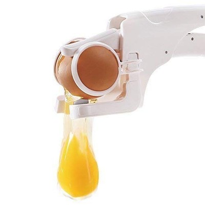 Ei Eier Knacker Eierschneider ohne Splitter Egg Cracker Gadget Geschenk für K...