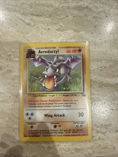first edition aerodactyl pokemon card - (1) - Fossil 30 Retreat Cost Pokemon EX Legend Maker Rare