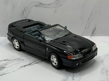 1998 Mustang Cobra Convertible 124 Scale Die-cast Collection Black 1998 Mustang Cobra Convertible 124 Scale Die-cast Collection Black