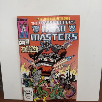 The Transformers: Headmasters #1 (Marvel Comics July 1987)