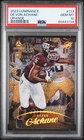 2023 Panini Luminance Football Orange De'Von Achane #113 PSA 9