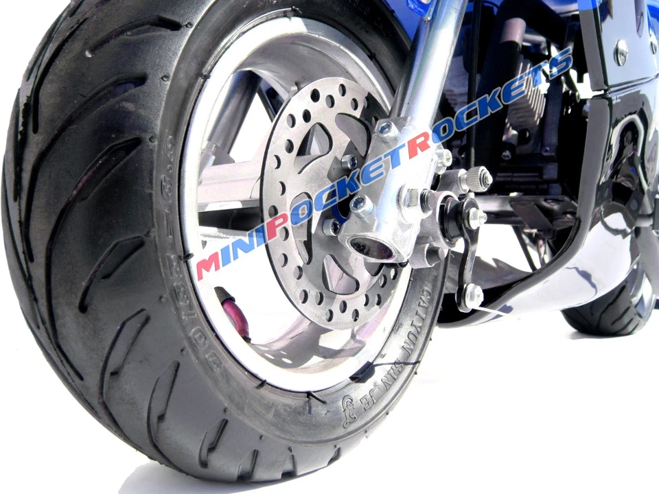 Pocket Bike with Shocks - UNIQUE pocket rocket with Suspension System, Gas Power - Image 4 of 4