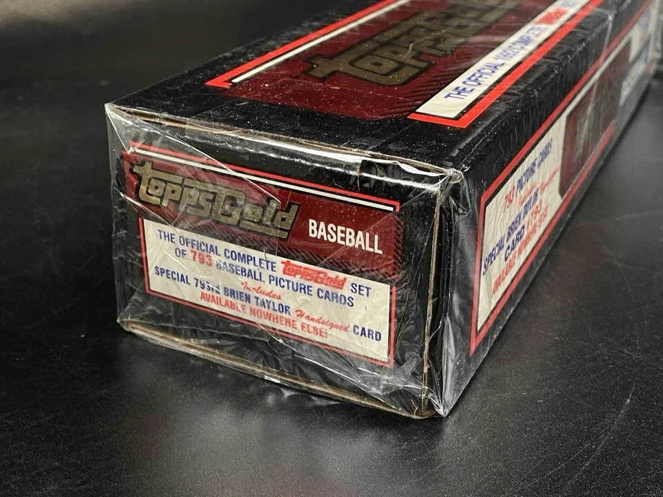 1992 Topps Gold Complete Factory Sealed Set w/ Brien Taylor Autograph RC SP - Image 2 of 4