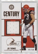 2019 Panini Encased Century Collection /50 Joe Thomas #CC8 HOF 2hh