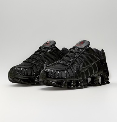 🔥 New Nike Shox TL Men's Black Metallic Hematite AV3595-002 Free