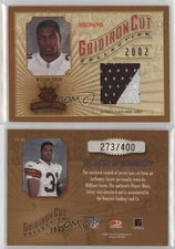 2002 Donruss Gridiron Kings Cut Collection /400 William Green #GC-103 Rookie RC