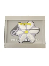 Heyday Apple AirPods (fits 3rd Generation) Daisy Earbud Case Soft Purple. New