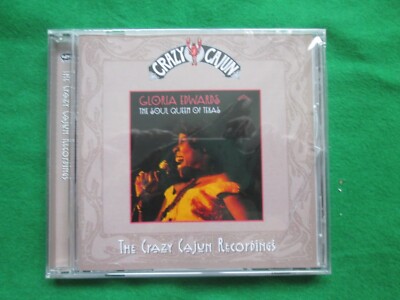 GLORIA EDWARDS - SOUL QUEEN OF TEXAS CRAZY CAJUN RECORDINGS - CD SEALED