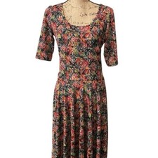 LuLaRoe Nicole Multicolor Dress