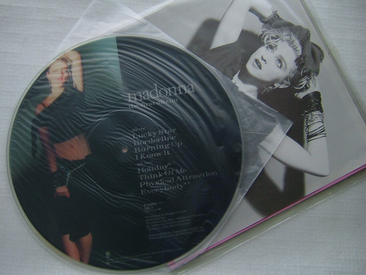 初回限定盤 madonna/ the first album ピクチャーレコード