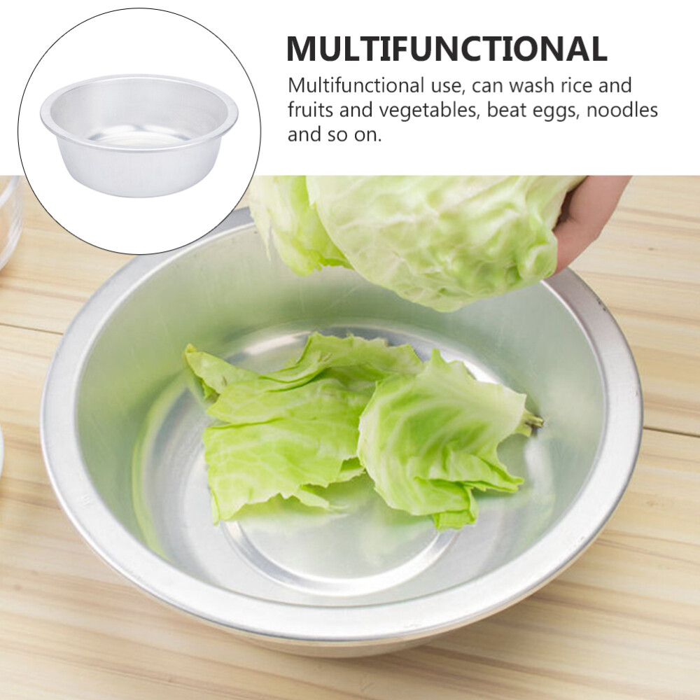 Camping Dish Tub Wash for Dishes Thick Aluminum Basin Fruit eBay