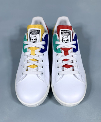RARE adidas Stan Smith Low White Leather Sneakers H00329 Men's 6 / Women's 7